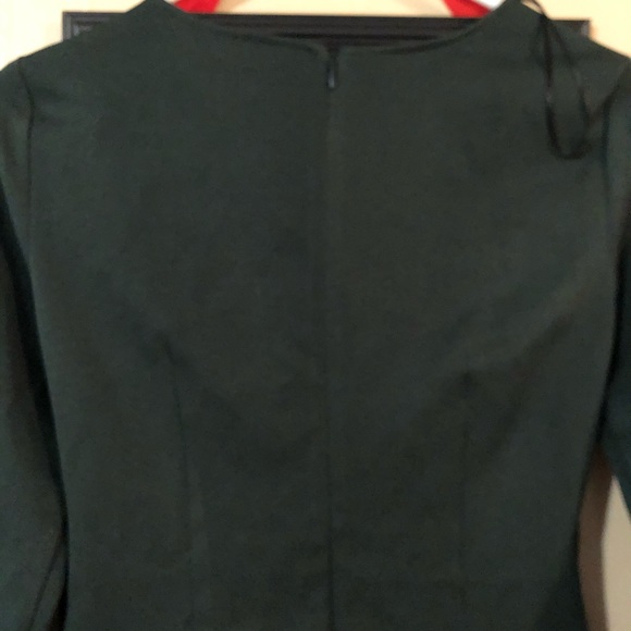 Zara Drape blouse green BNWT - Picture 7 of 8